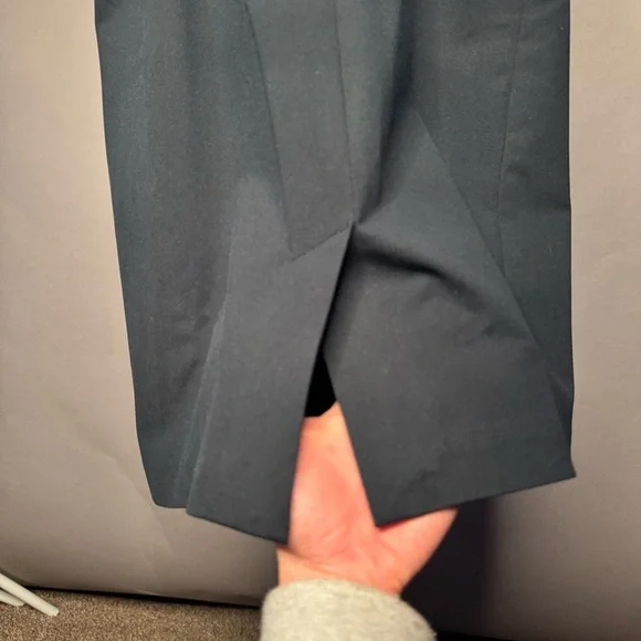 Ministry of Supply Women's Kinetic 4-Way Stretch Sheath Dress Navy Blue Size 0 - Picture 10 of 11